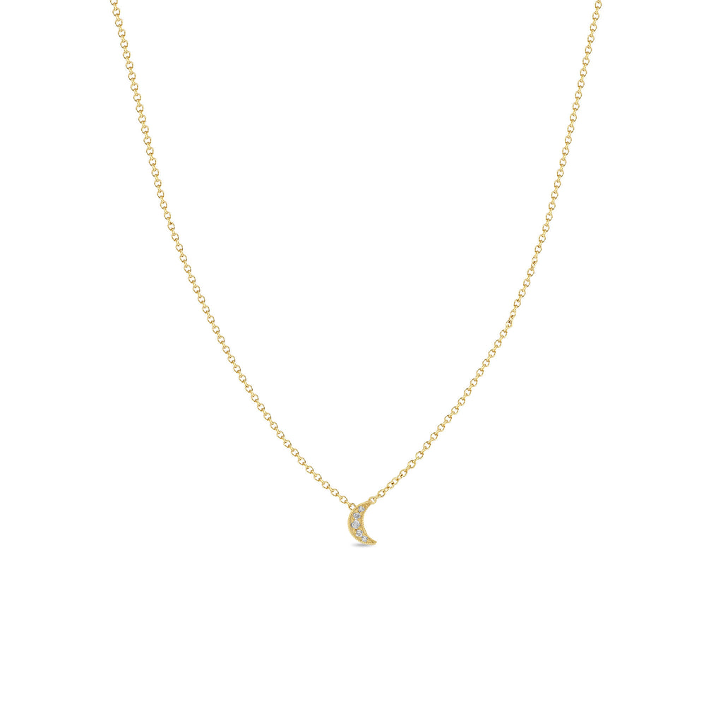 Laluna - 14k Gold Fill Crescent Moon Necklace – Loomshine